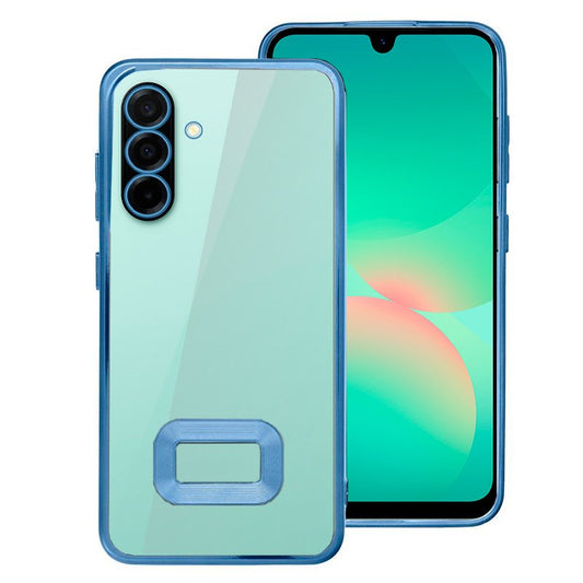 COOL CARCASA SAMSUNG A266 GALAXY A26 5G BORDE METALIZADO (AZUL)