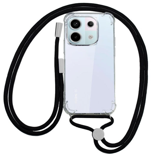 COOL CARCASA XIAOMI REDMI NOTE 13 PRO PLUS 5G CORDÓN NEGRO