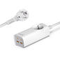COOL CARGADOR UNIVERSAL MULTIPUERTO 65W (REGLETA 5 PUERTOS) BLANCO
