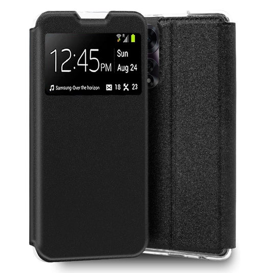 COOL FUNDA FLIP COVER OPPO A60 (NEGRO)