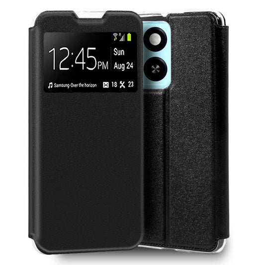 COOL FUNDA FLIP COVER ZTE BLADE A55 / A35 LISO NEGRO