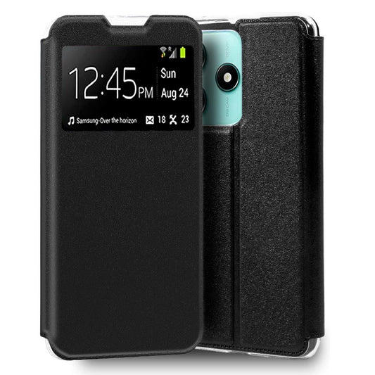 COOL FUNDA FLIP COVER XIAOMI REDMI NOTE 14 5G LISO NEGRO