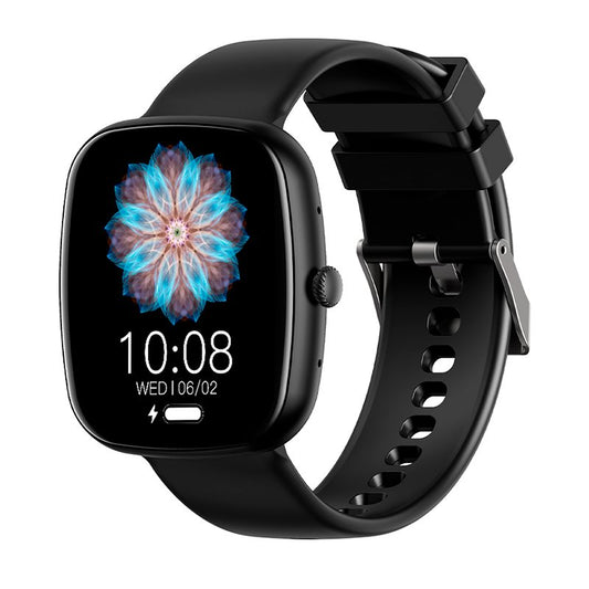 COOL SMARTWATCH BORDER SILICONE BLACK (CALLS, HEALTH, SPORT)