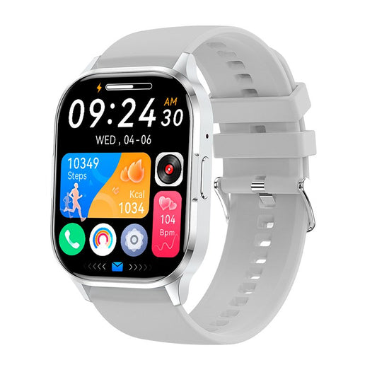 SMARTWATCH DELTA SILICONE GREY (AMOLED, CHAMADAS, SAÚDE, DESPORTO)