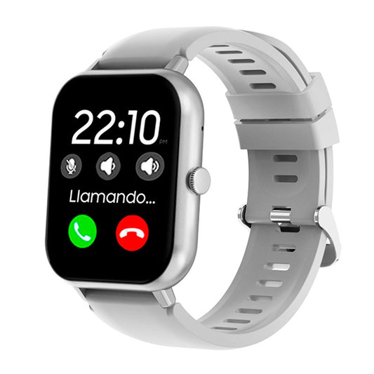 Relógio Inteligente Cool Cinza Floresta Silicone