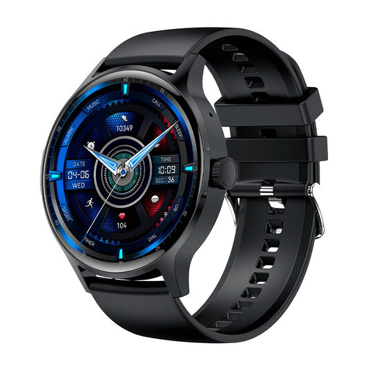 COOL SMARTWATCH IRIS SILICONE BLACK (AMOLED, CALLS, HEALTH, SPORT)