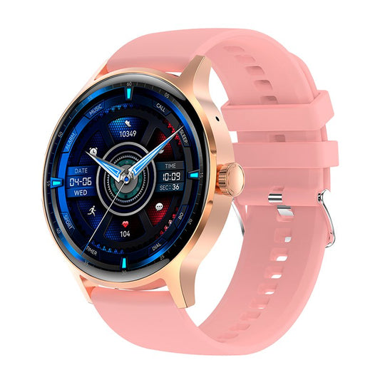 COOL SMARTWATCH IRIS PINK SILICONE (AMOLED, CALLS, HEALTH, SPORT)