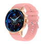 COOL SMARTWATCH IRIS PINK SILICONE (AMOLED, CALLS, HEALTH, SPORT)
