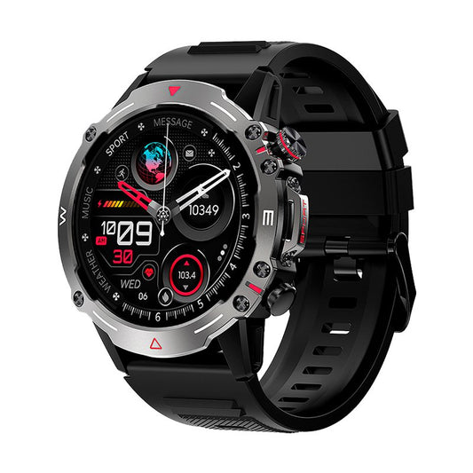 SMARTWATCH LEGAL ECRÃ AMOLED AVENTURA SILICONE PRETO
