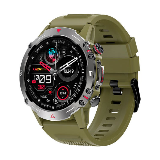 SMARTWATCH LEGAL ECRÃ AMOLED AVENTURA SILICONE VERDE