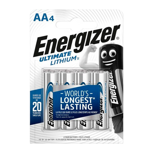 ENERGIZER ULTIMATE FR6 FSB4 LITHIUM BATTERIES