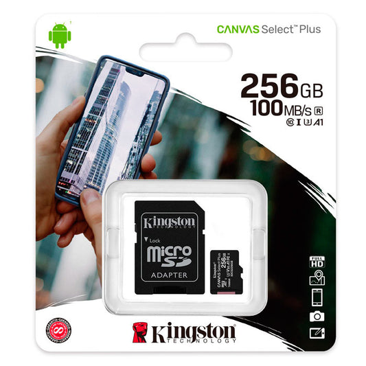 KINGSTON MICRO SD 256 GB CL10 SDCS2/256GB 1A
