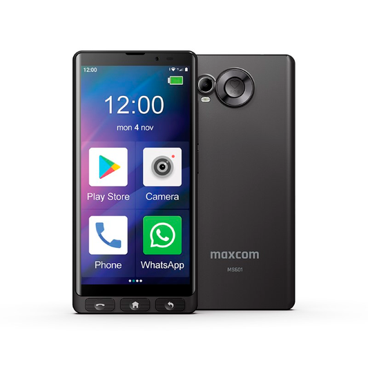 MAXCOM MS601 6.0" 4GB/64GB 5MP/8MP SENIOR PRETO