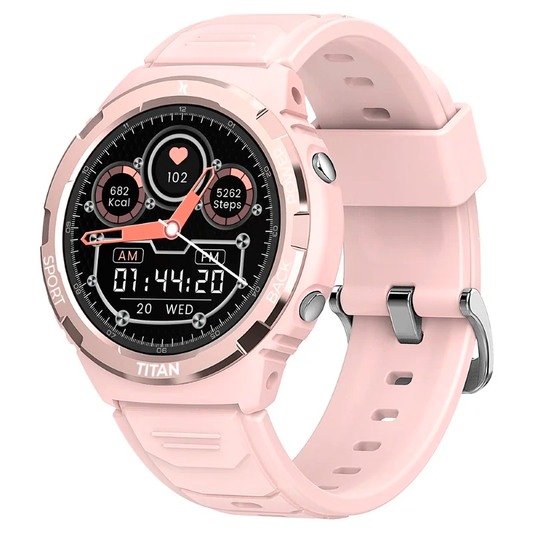 RELÓGIO MAXCOM FW100 TITAN VALKYRIA ROSA. 
