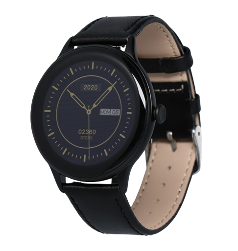 RELÓGIO MAXCOM FW48 VANAD PRETO ACETINADO.. 