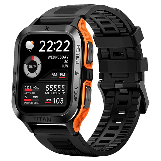 RELÓGIO MAXCOM FW67 TITAN PRO LARANJA.