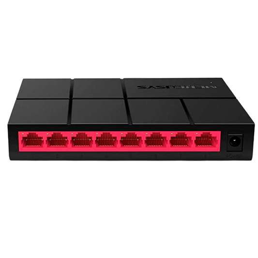 MERCUSYS HUB SWITCH 8PTOS 10/100/1000 MS108G. 