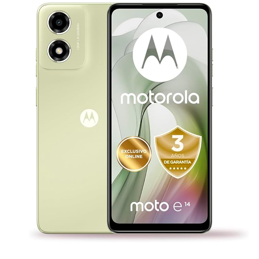 MOTOROLA MOTO E14 5,56" HD 2GB/64GB 5MP/13MP GREEN.