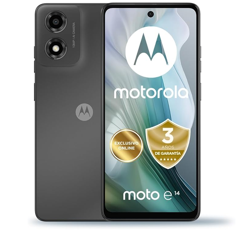 MOTOROLA MOTO E14 5,56" HD 2GB/64GB 5MP/13MP CINZA.