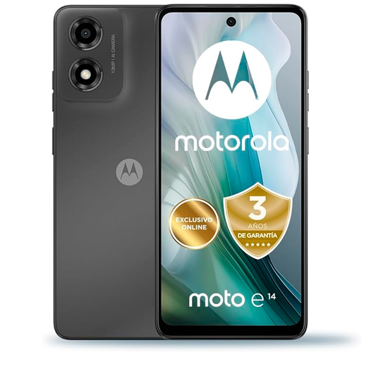MOTOROLA MOTO E14 5,56" HD 2GB/64GB 5MP/13MP CINZA.