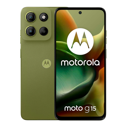MOTOROLA MOTO G15 6,72" FHD+ 8GB/256GB 8MP/50MP VERDE IGUANA
