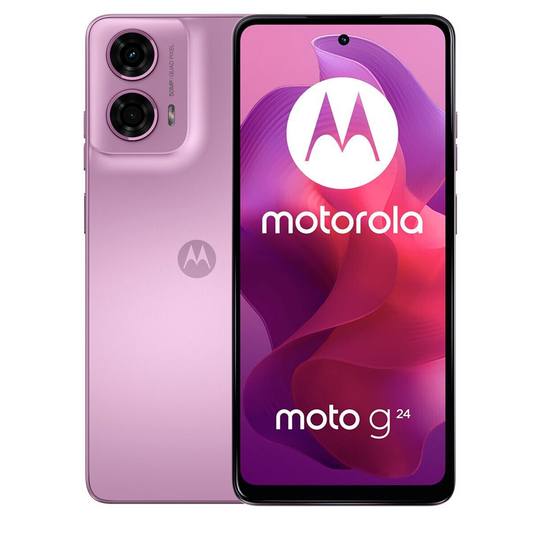 MOTOROLA MOTO G24 6,56" HD+ 8GB/128GB 8MP/50MP ROSA LAVANDA. 