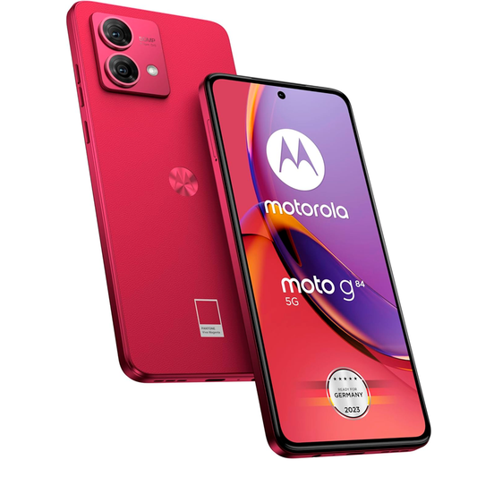 MOTOROLA MOTO G84 6.50" FHD+ 12GB/256GB 16MP/50MP (5G) VIVA MAGENTA. 