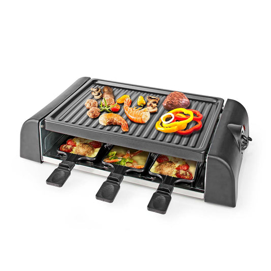 NEDIS GOURMET / RACLETTE | GRILL | 6 PERSONAS | ESPATULA | AJUSTE DE TEMPERATURA
