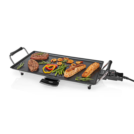 NEDIS GRILL TEPPANYAKI DE MESA | 5 CONFIGURACIONES DE CALOR
