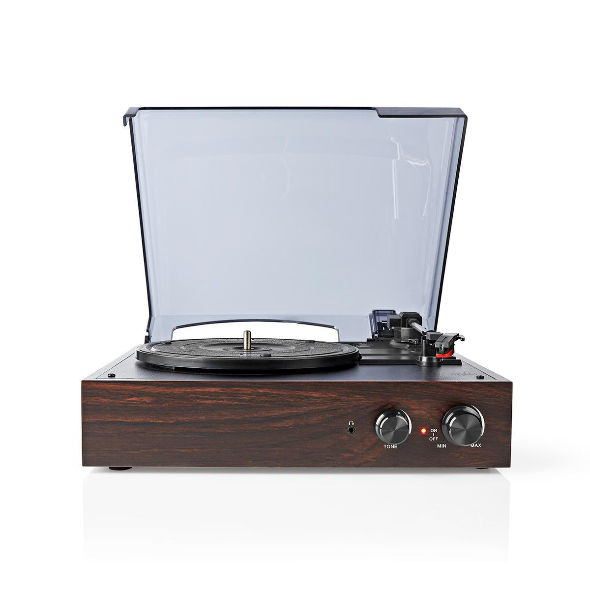 NEDIS Record Player 33 | 45 | 78 RPM | 18 W | MP3 Conversion | ABS | MDF | Brown