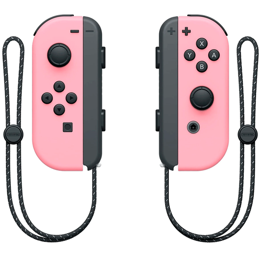 PAR DE JOY-CONS DA NINTENDO (CONJUNTO ESQUERDO/DIREITO) ROSA PASTEL