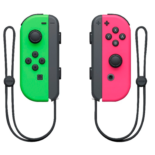 NINTENDO JOY-CON (SET IZDA/DCHA) VERDE NEÓN/ROSA NEÓN