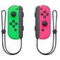NINTENDO JOY-CON (SET IZDA/DCHA) VERDE NEÓN/ROSA NEÓN