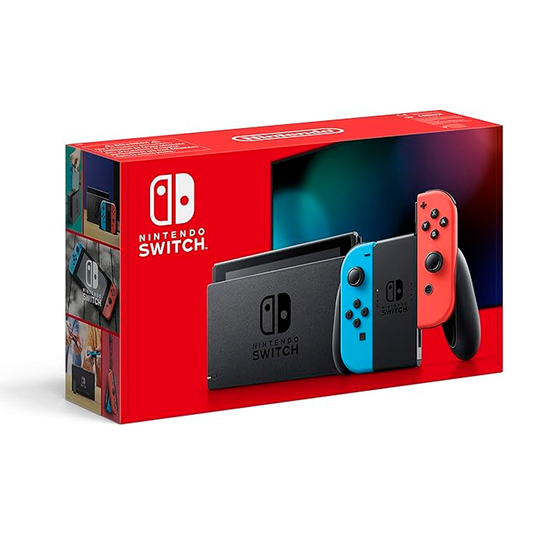SWITCH NINTENDO AZUL NEON/VERMELHO NEON 