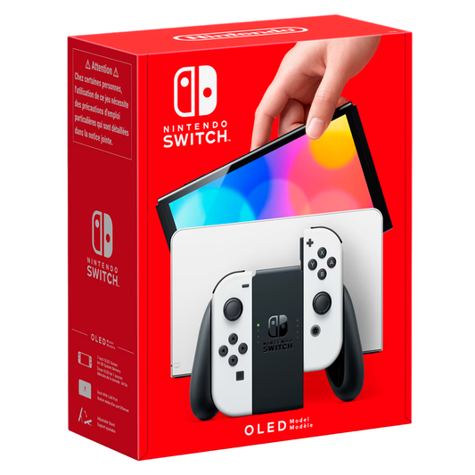 NINTENDO SWITCH (VERSÃO OLED) BRANCO