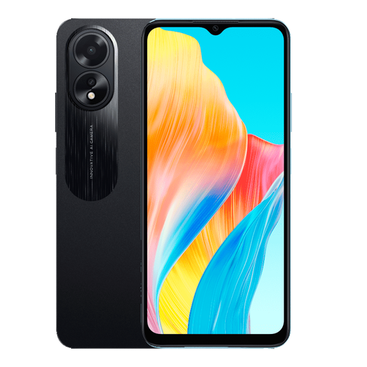 OPPO A18 6,56" HD+ 4+4GB/128GB 8MP/5MP GOLWING PRETO. 