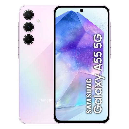 SAMSUNG A55 6,60" FHD+ A556 8GB/256GB 32MP/50MP (5G) DS INCRÍVEL LILÁS