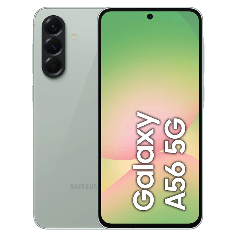 SAMSUNG A56 6.7" FHD+ A566 8GB/256GB 12MP/50MP (5G) DS INCRÍVEL OLIVE