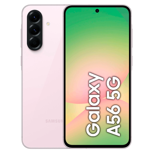 SAMSUNG A56 6.7" FHD+ A566 8GB/256GB 12MP/50MP (5G) DS ROSA INCRÍVEL