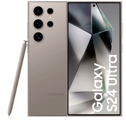 SAMSUNG S24 ULTRA 6,8" QUAD HD+ 12GB/256GB 12MP/200MP DS CINZA TITÂNIO 