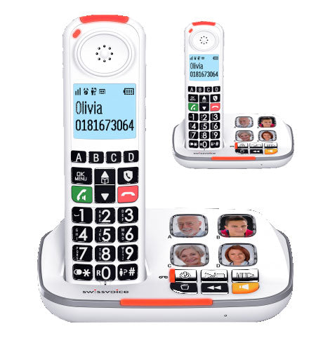 Telefone SWISSVOICE DEC XTRA 2355 DUO EU BRANCO