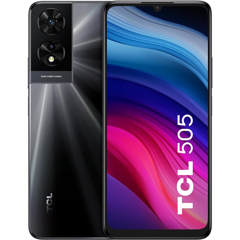TCL T509K1 505 6,75" HD+ 4+4GB/128GB 5MP/50MP SPACE GRAY