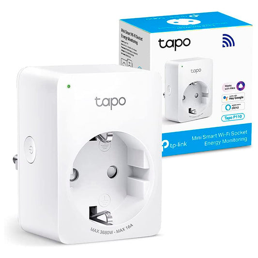 TP-LINK MINI ENCHUFE INTELIGENTE WIFI TAPO P110.