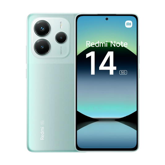 XIAOMI REDMI NOTE 14 6,67" FHD+ 8GB/256GB 20MP/108MP (5G) VERDE CORAL