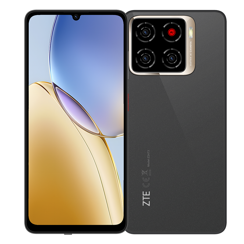Smartphone ZTE Blade A56 4GB/ 64GB/ 6,75"/ Preto