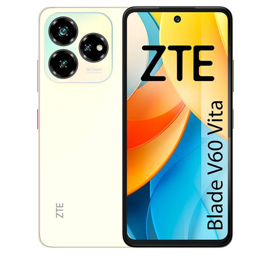ZTE BLADE V60 VITA 6,6" HD+ 6+10 GB/256 GB 8 MP/50 MP DOURADO.